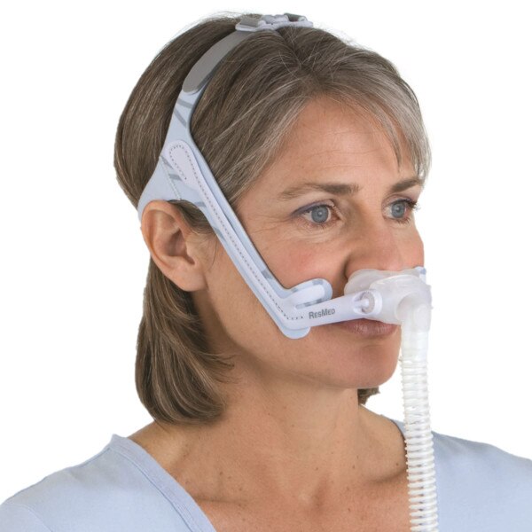 Woman Wearing Swift LT Mask